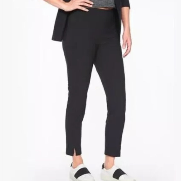 Athleta Wander Slim Ankle Stretch pant w/side leg pockets smooth&sleek Sz-4P. V1 - Picture 12 of 12